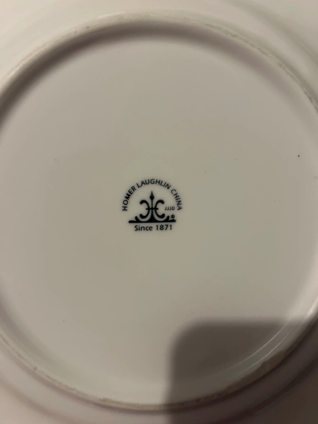 Homer Laughlin White Dinner plates - photo 3