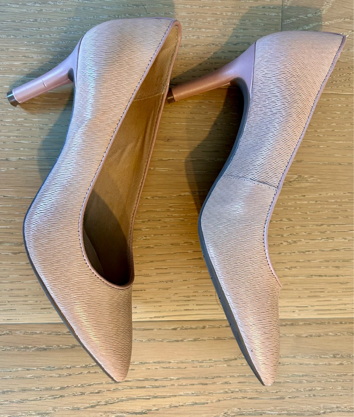 Rockport Women's Pink Pointed Toe Heels Size 7 - photo 2