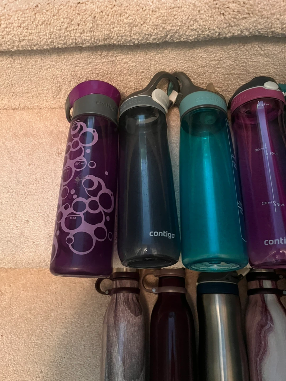 Contigo Water Bottles (Set of 5)