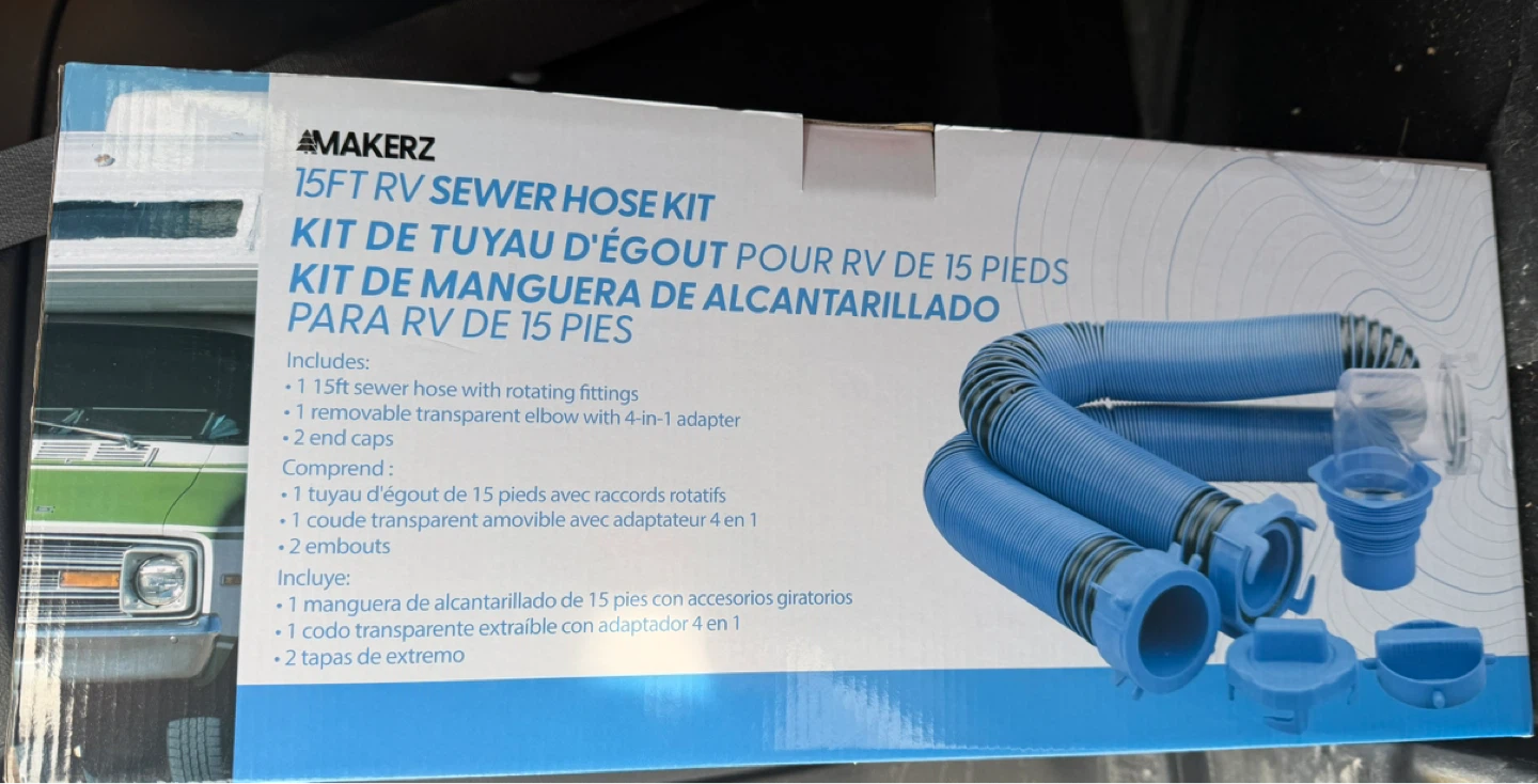 Makerz 15ft RV Sewer Hose Kit