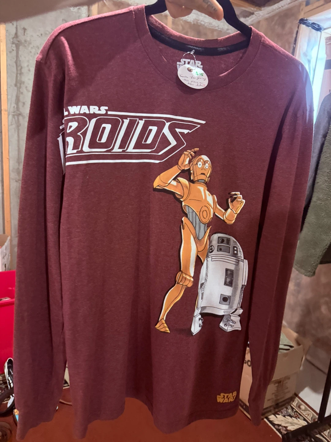 Star Wars Droids Long Sleeve Shirt - Medium - photo 3