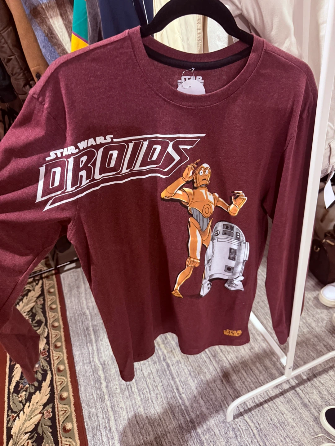 Star Wars Droids Long Sleeve Shirt - Medium