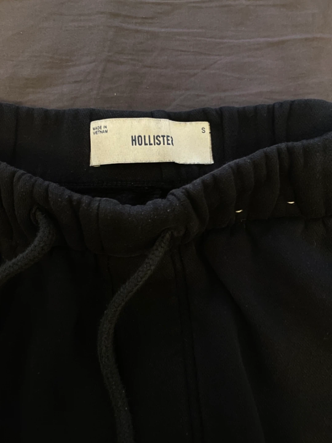 Hollister Black Wide Leg Sweatpants Size S - photo 5