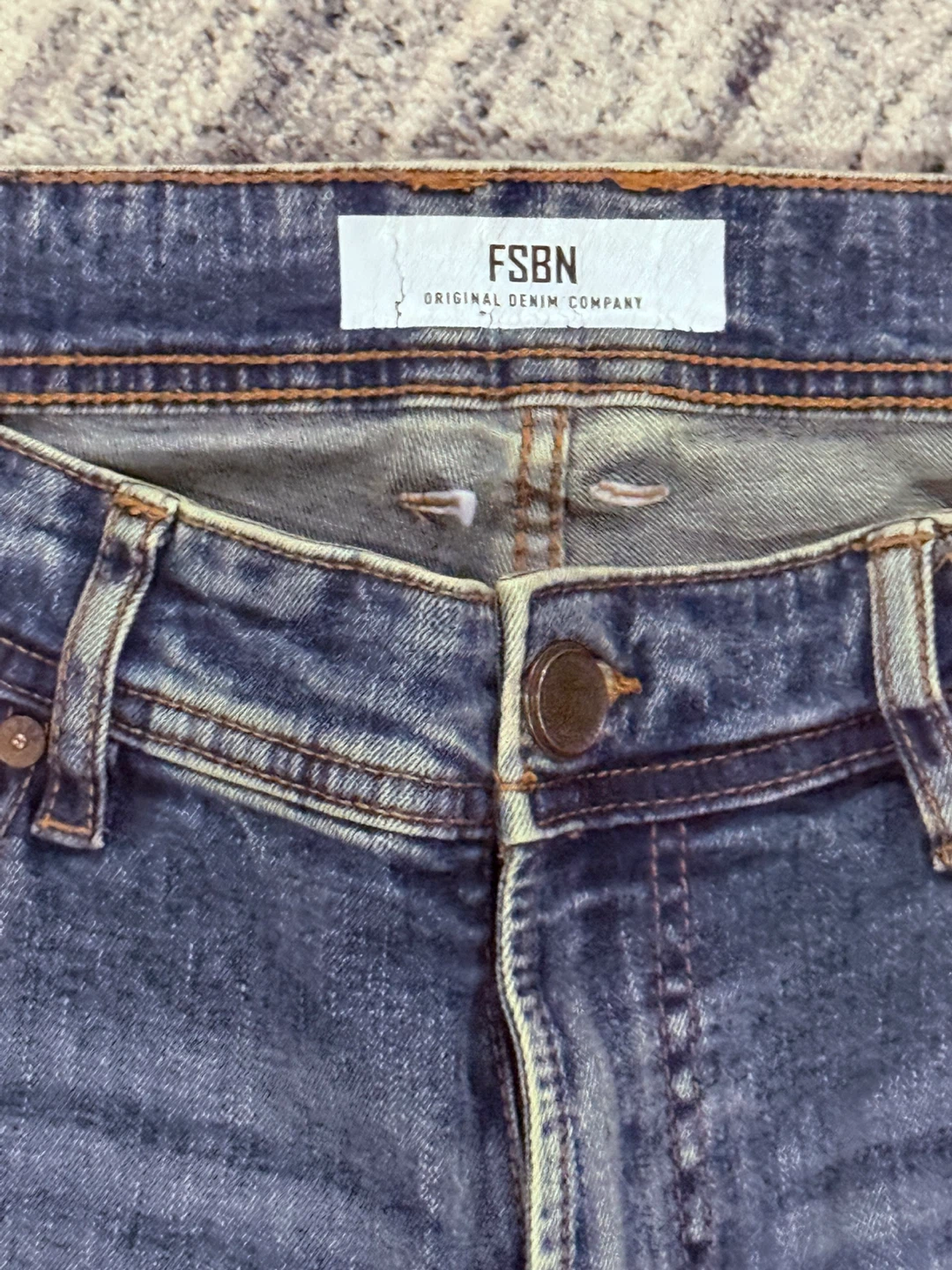 FSBN Blue Denim Jeans Size 31/32 - photo 4