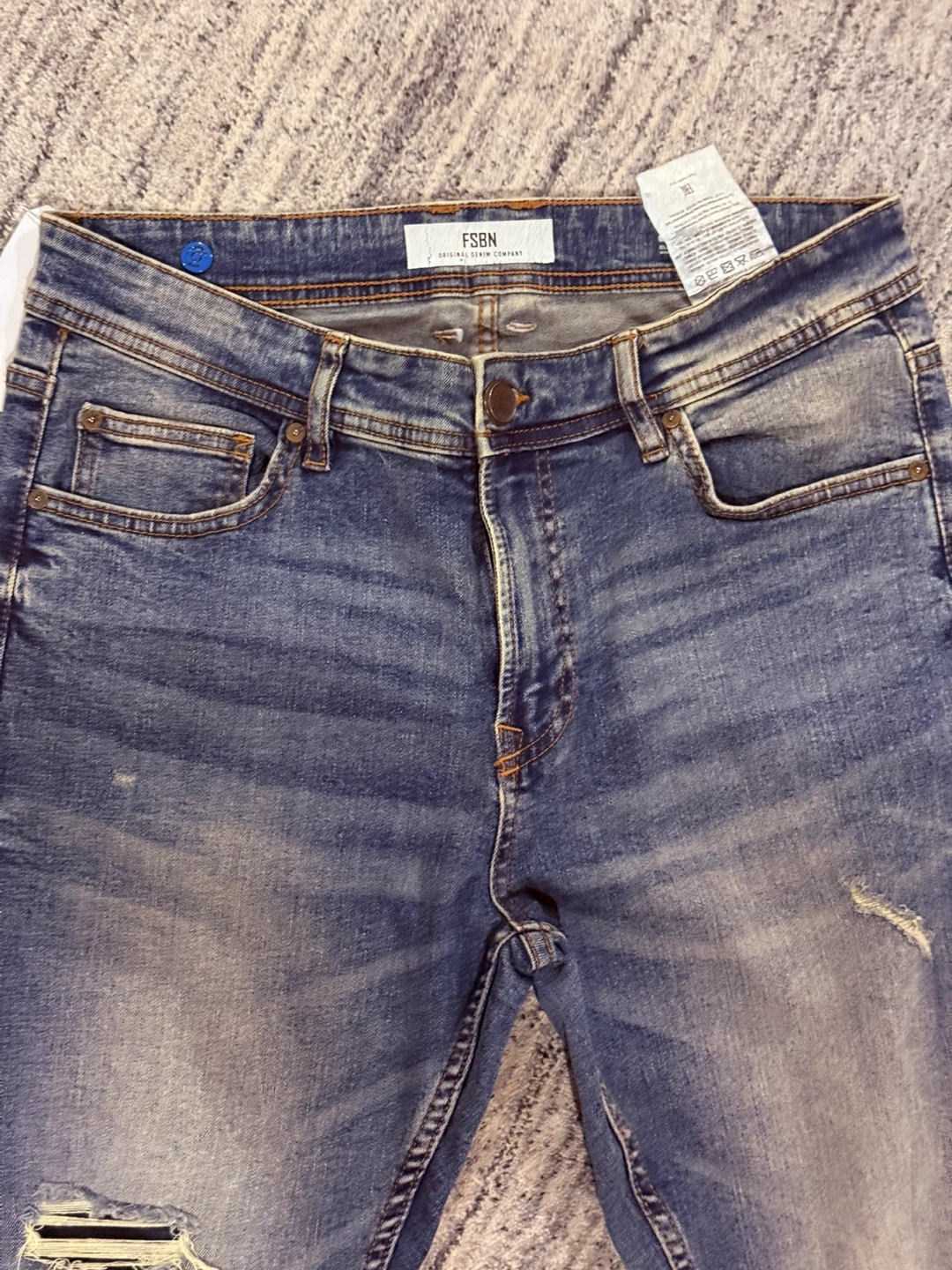 FSBN Blue Denim Jeans Size 31/32 - photo 3