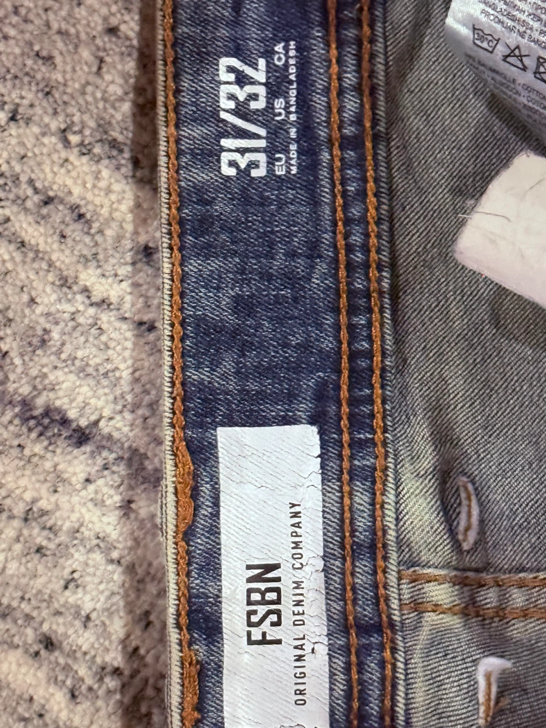 FSBN Blue Denim Jeans Size 31/32 - photo 5