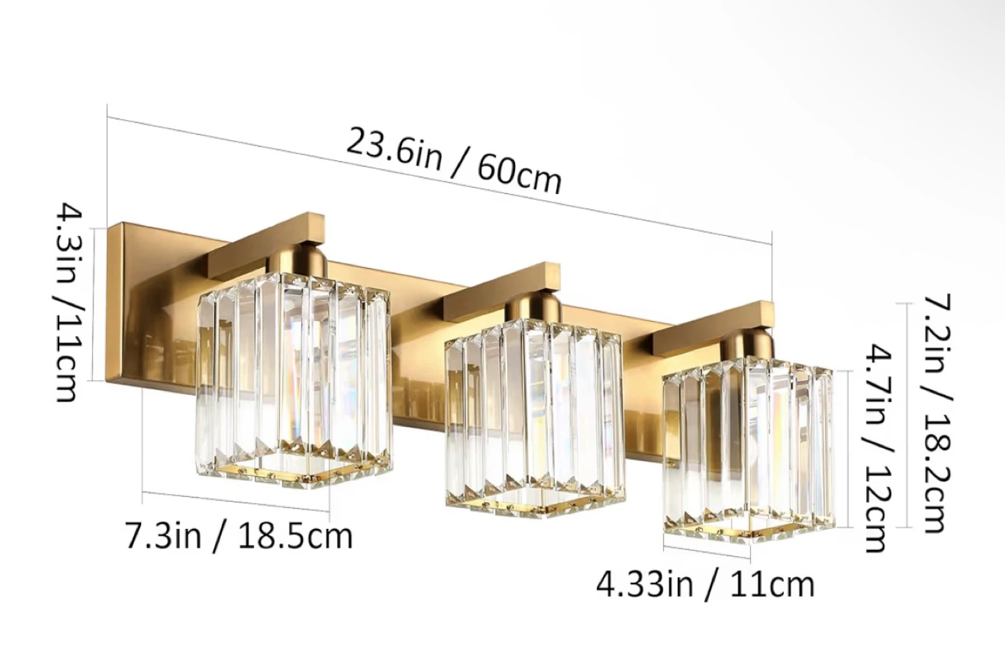 New Aipsun Bathroom Vanity Light - photo 2