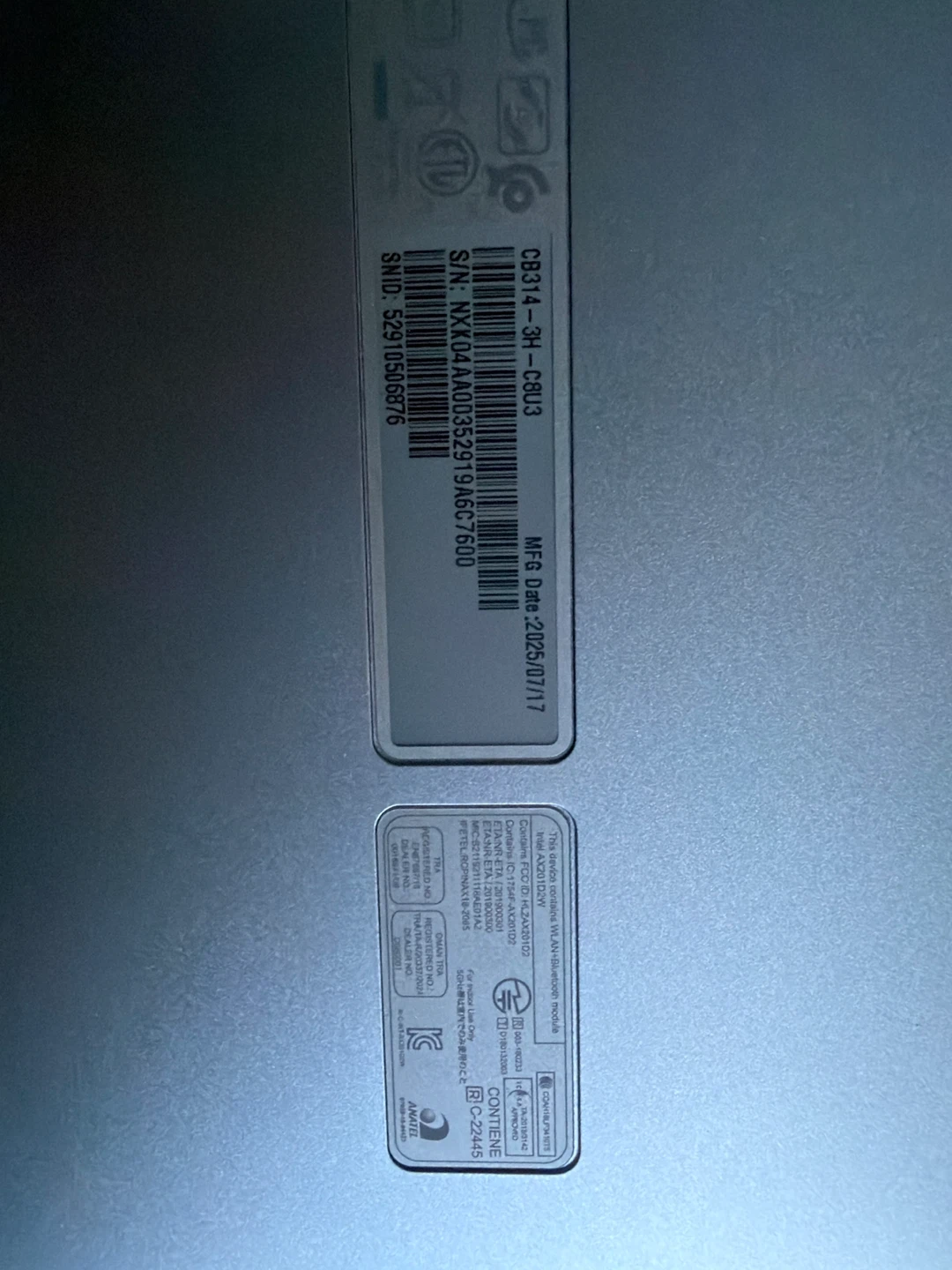 Acer Chromebook Silver - photo 3