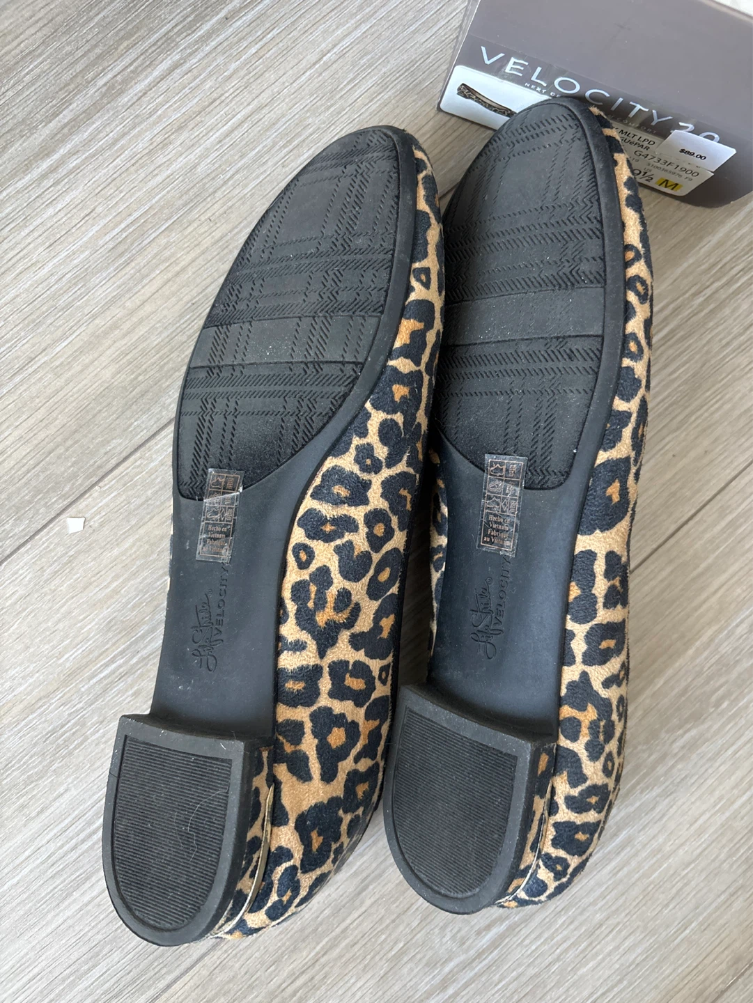 LifeStride Velocity 2.0 Ballet Flats Size 9.5 M Leopard Print - photo 3