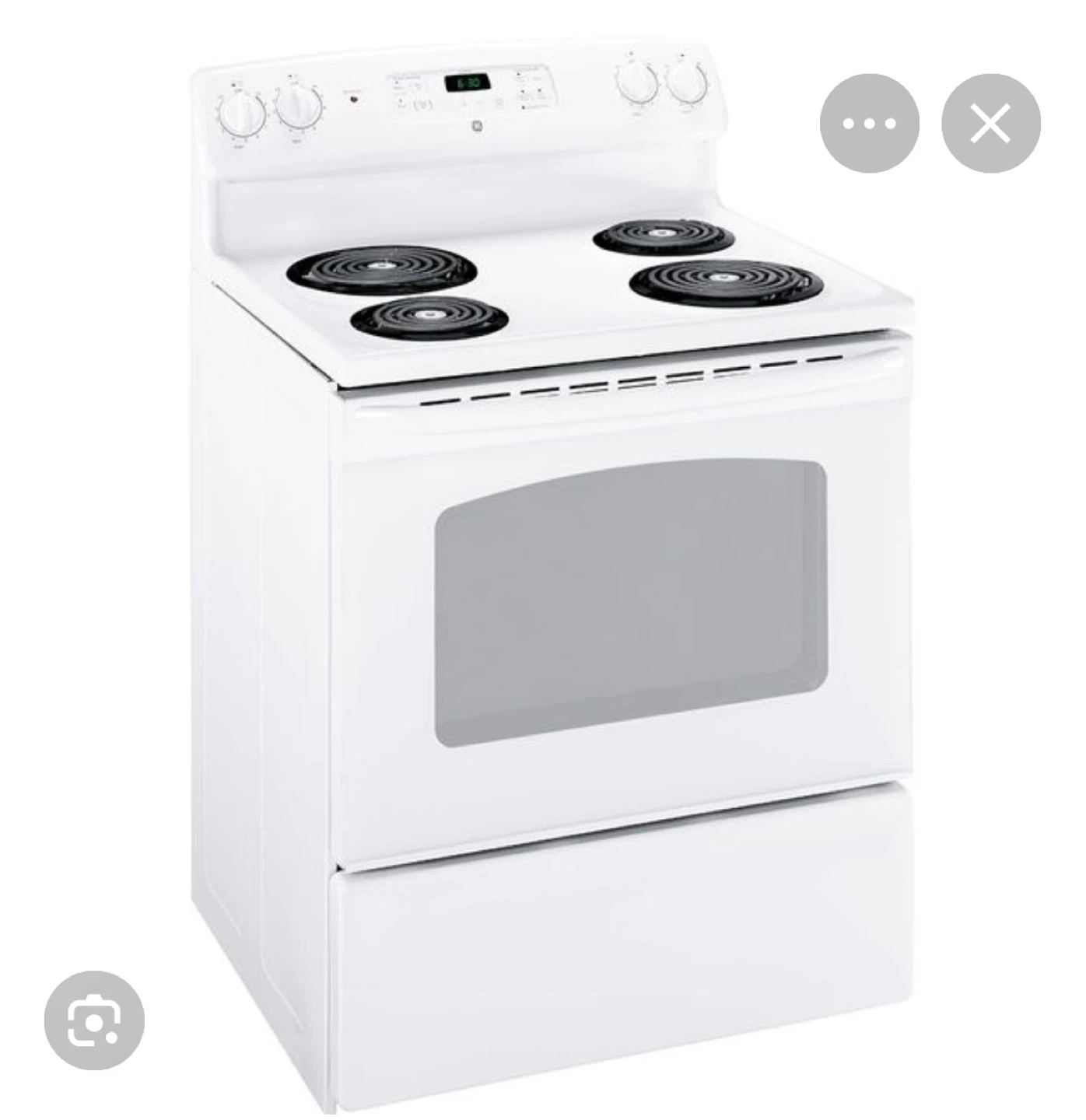 Frigidaire Electric Stove with Oven and 4 Burners
