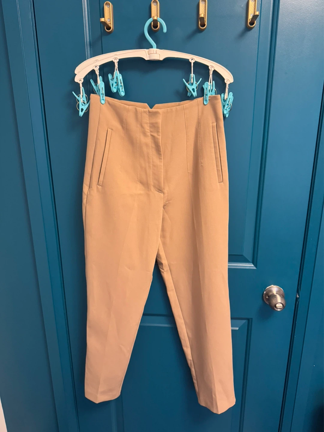 Tan Trousers - Size Medium - Zara