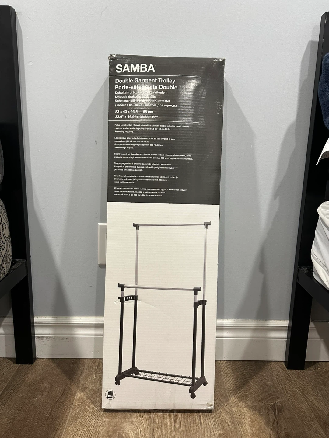 SAMBA Double Garment Trolley