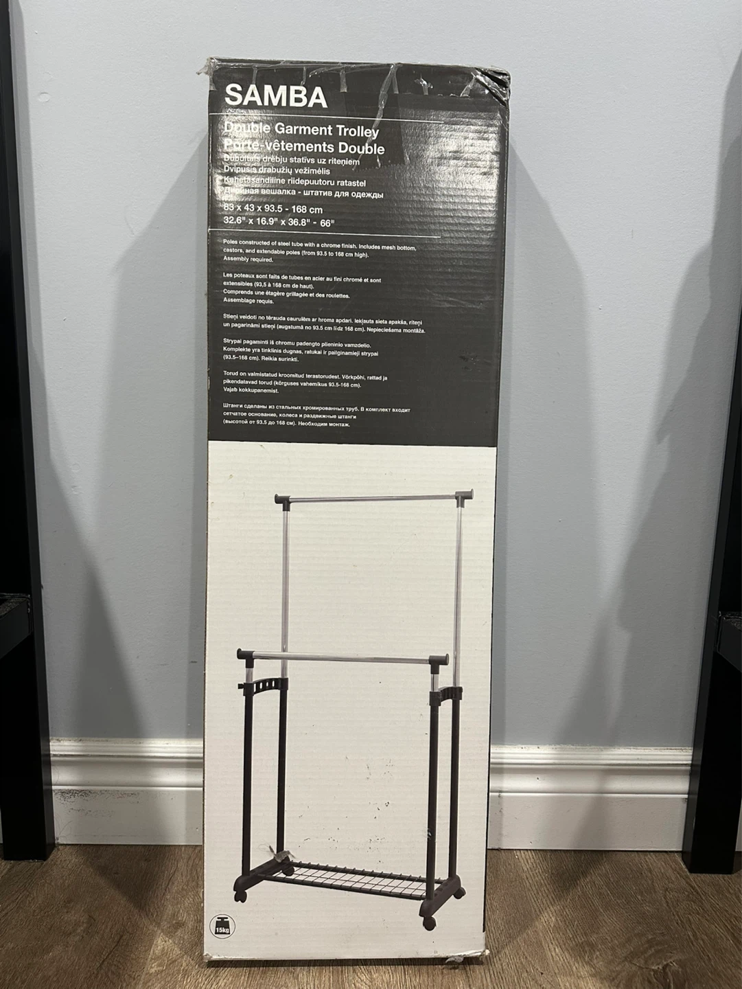 SAMBA Double Garment Trolley - photo 2
