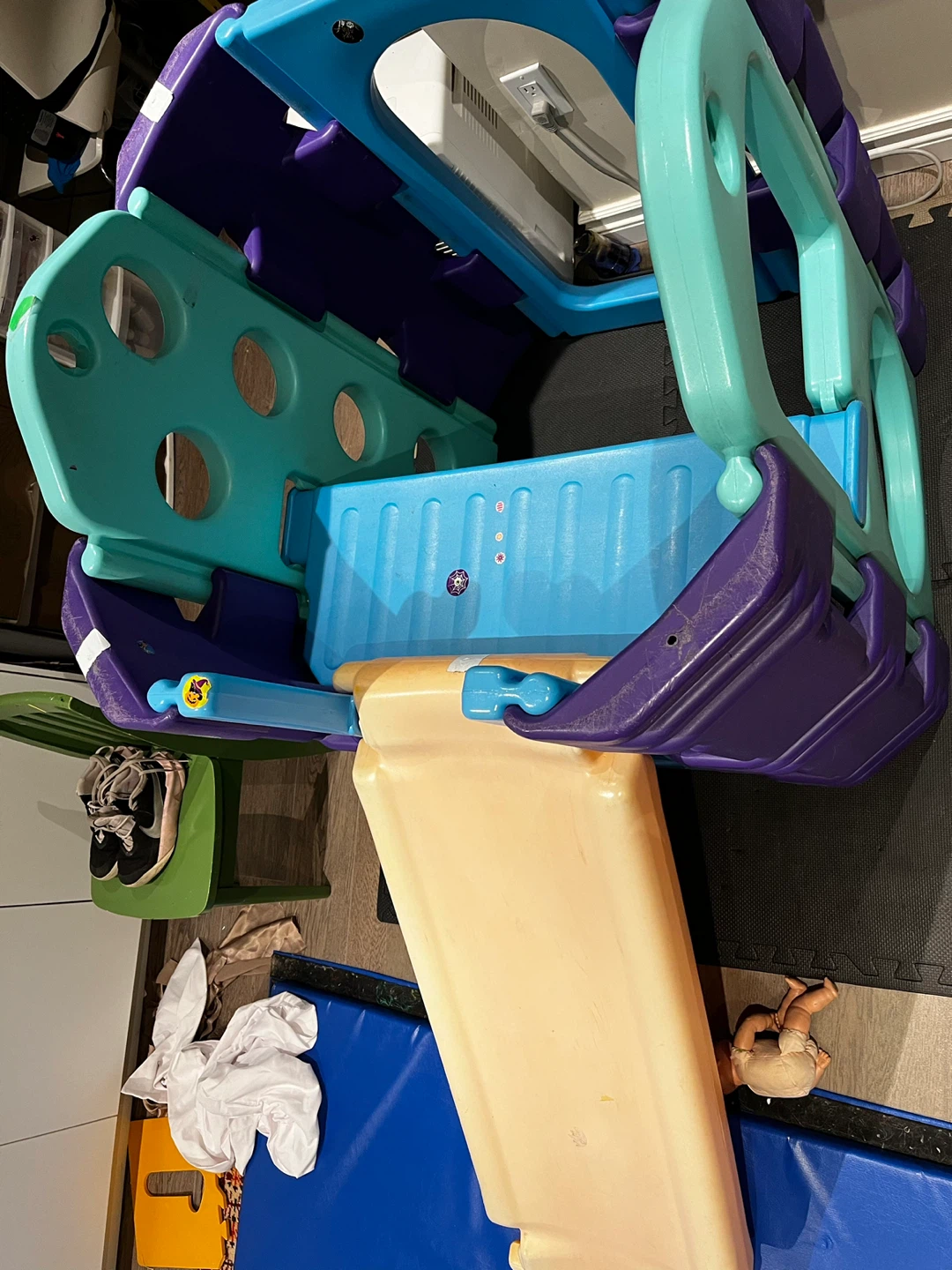 Activity Gym Slide and Steps Play structure - photo 4