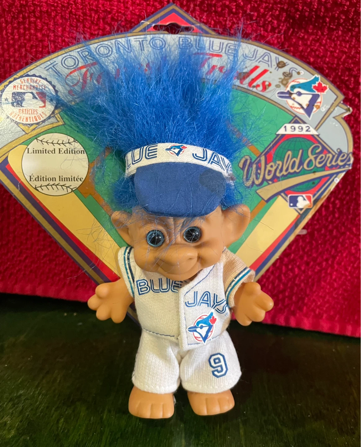Toronto Blue Jays 1992 World Series Troll Doll