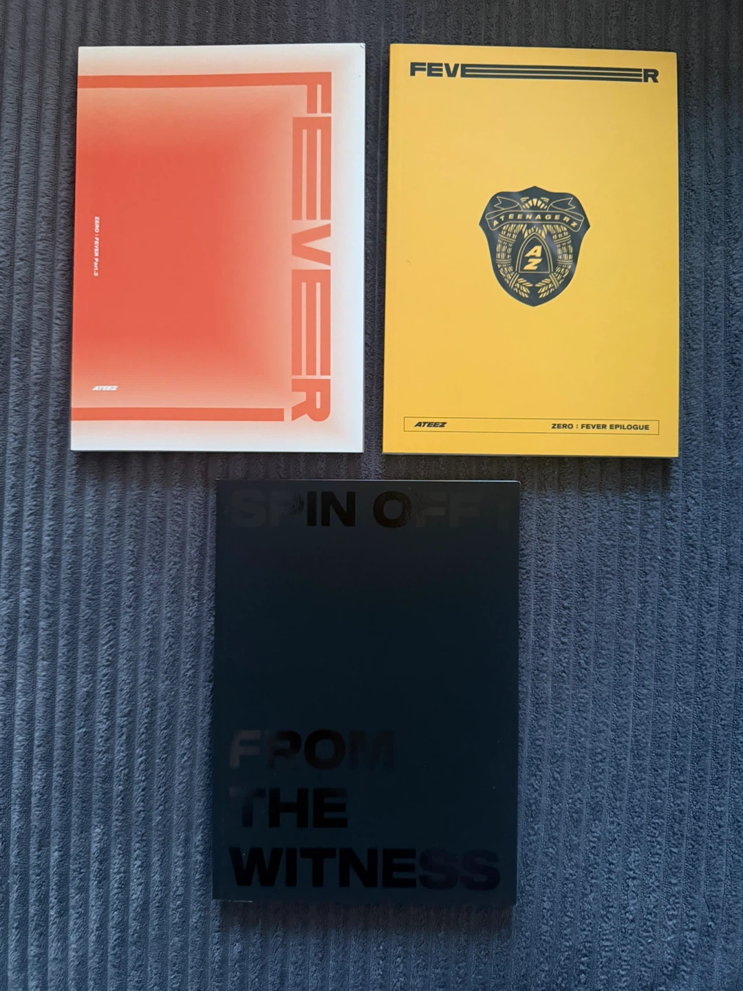 ATEEZ ZERO: FEVER Series K-Pop photo albums