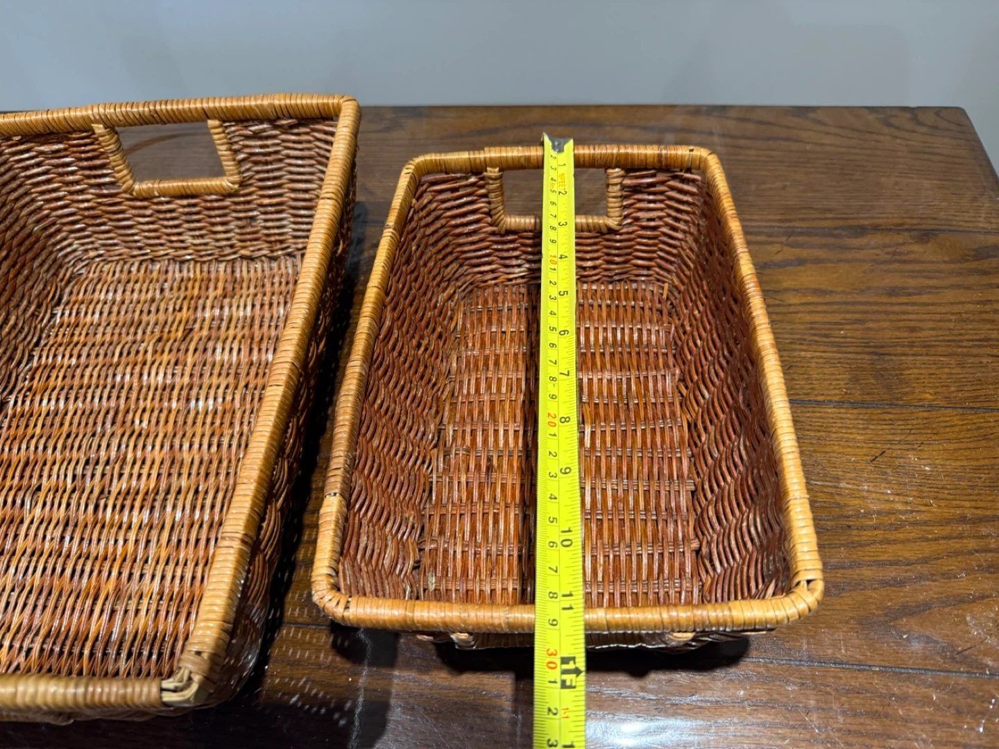 Wicker Storage Baskets (Set of 2) - photo 4