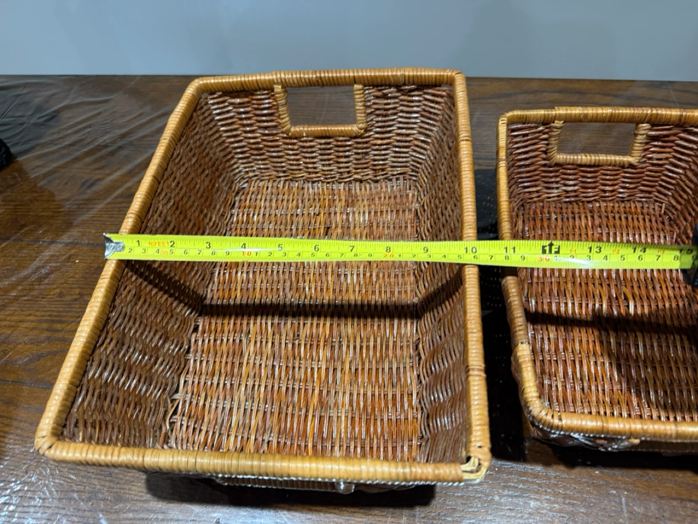 Wicker Storage Baskets (Set of 2) - photo 5