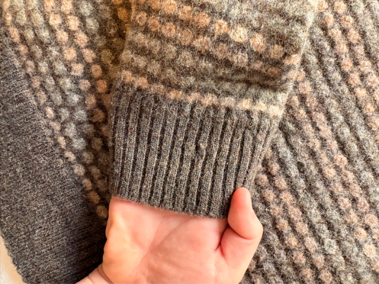 Vintage Knit Grandpa Sweater - photo 4