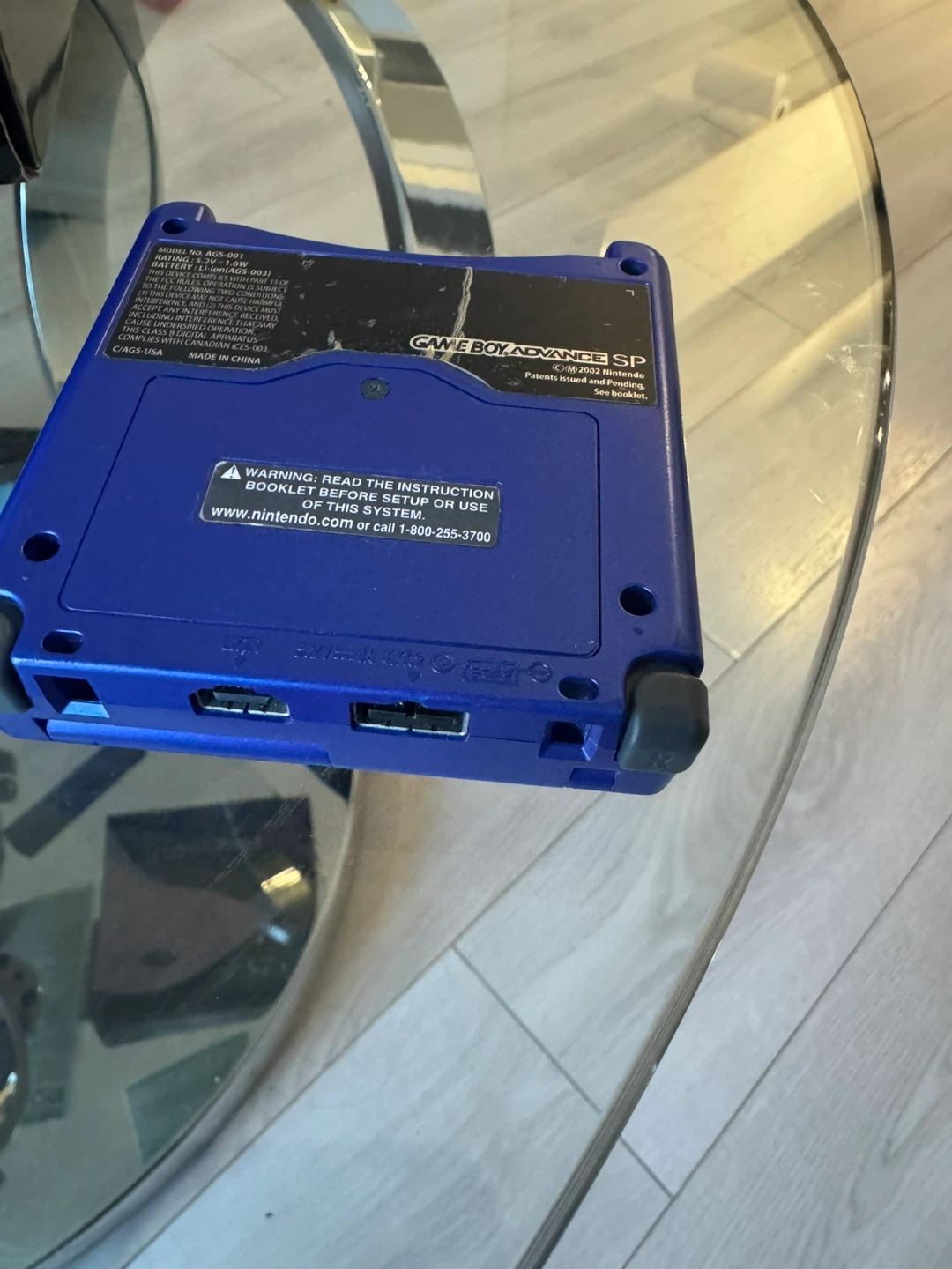 Nintendo Game Boy Advance SP - Cobalt Blue - photo 2