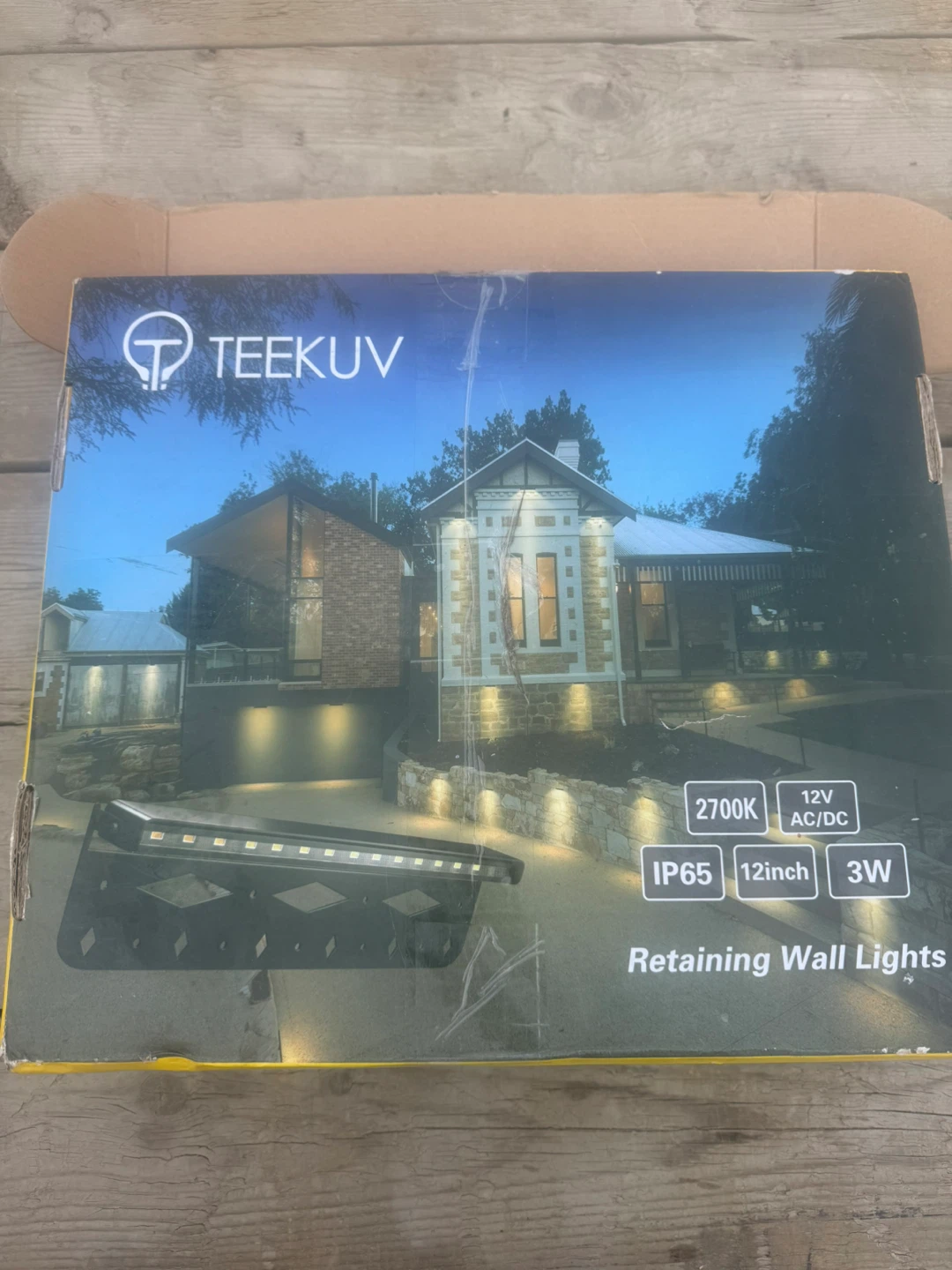 TEEKUV Retaining Wall Lights