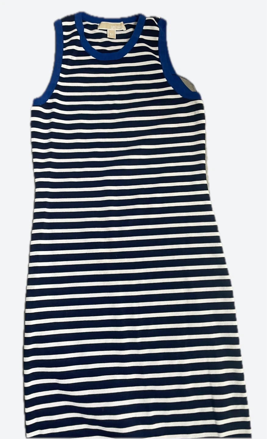 Michael Kors Striped Sleeveless Dress S/P
