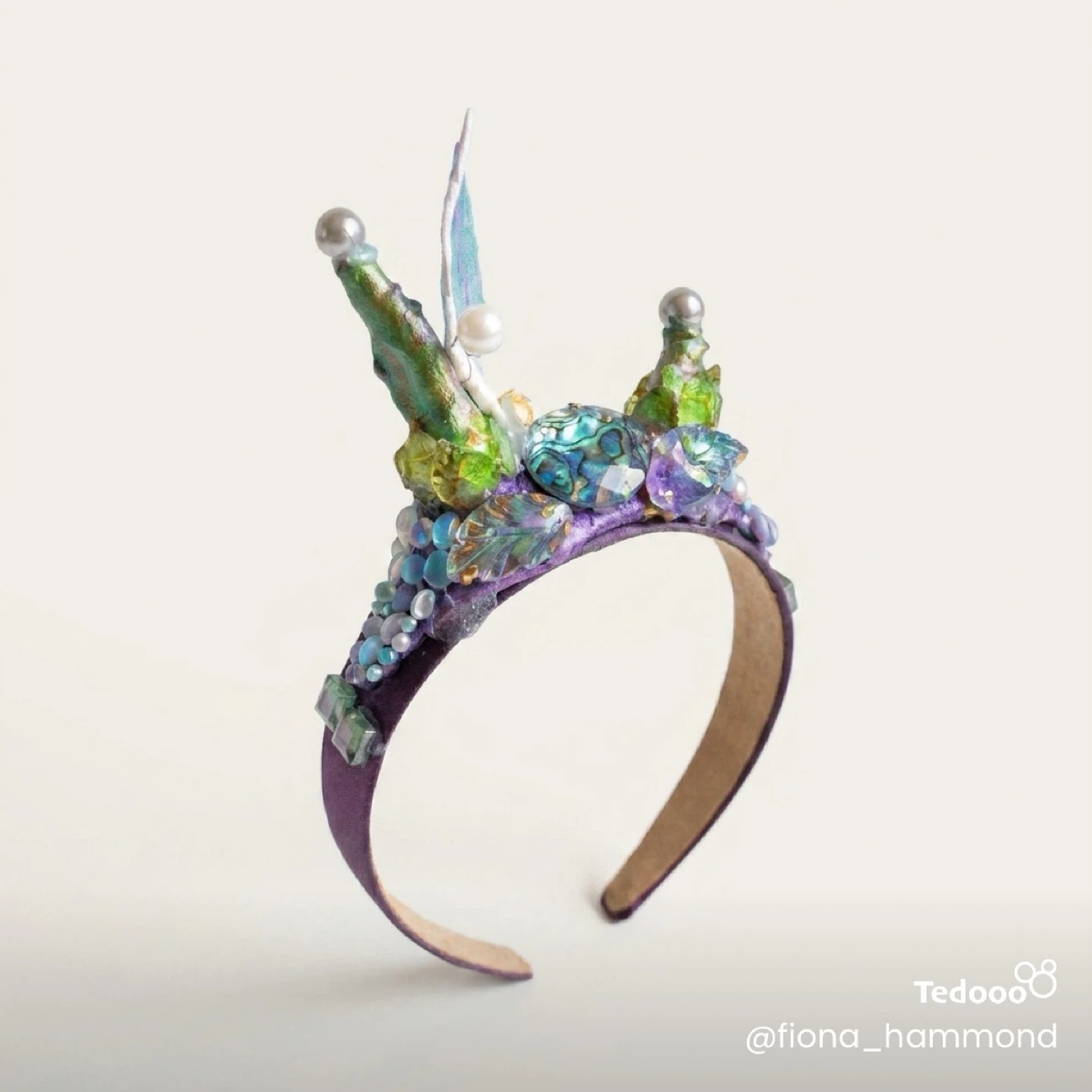 Handmade Fantasy Crown Headband - photo 2