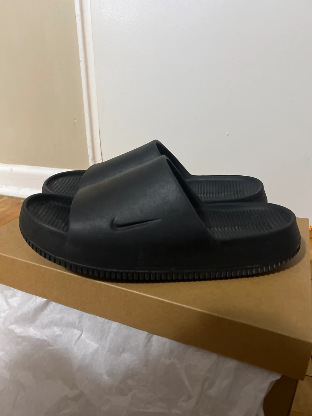 Nike Black Slide Sandals - photo 3