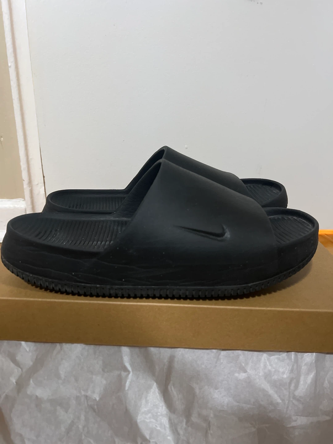 Nike Black Slide Sandals