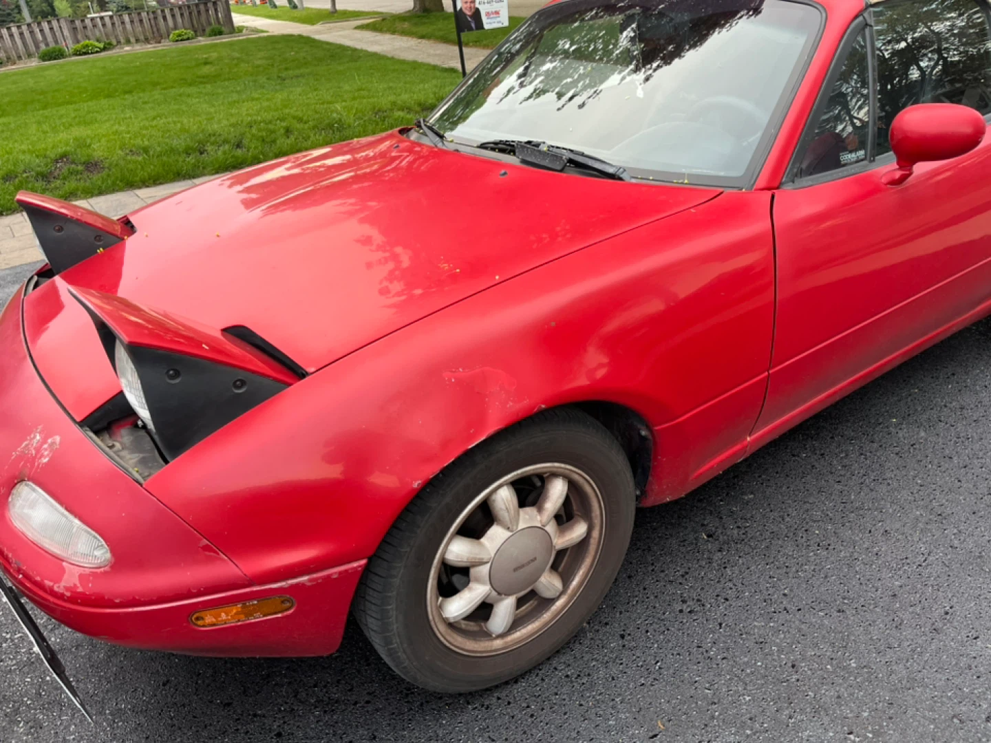 Red Mazda Miata Convertible - photo 3