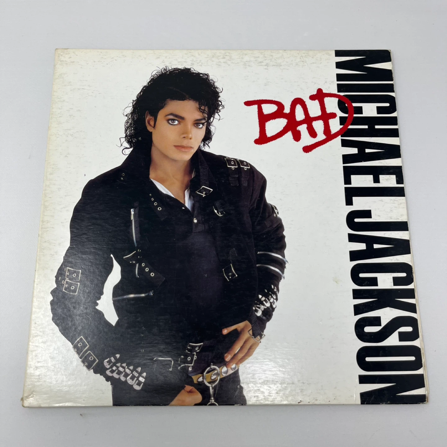 Michael Jackson "Bad" Vinyl Record LP Epic Records 1987