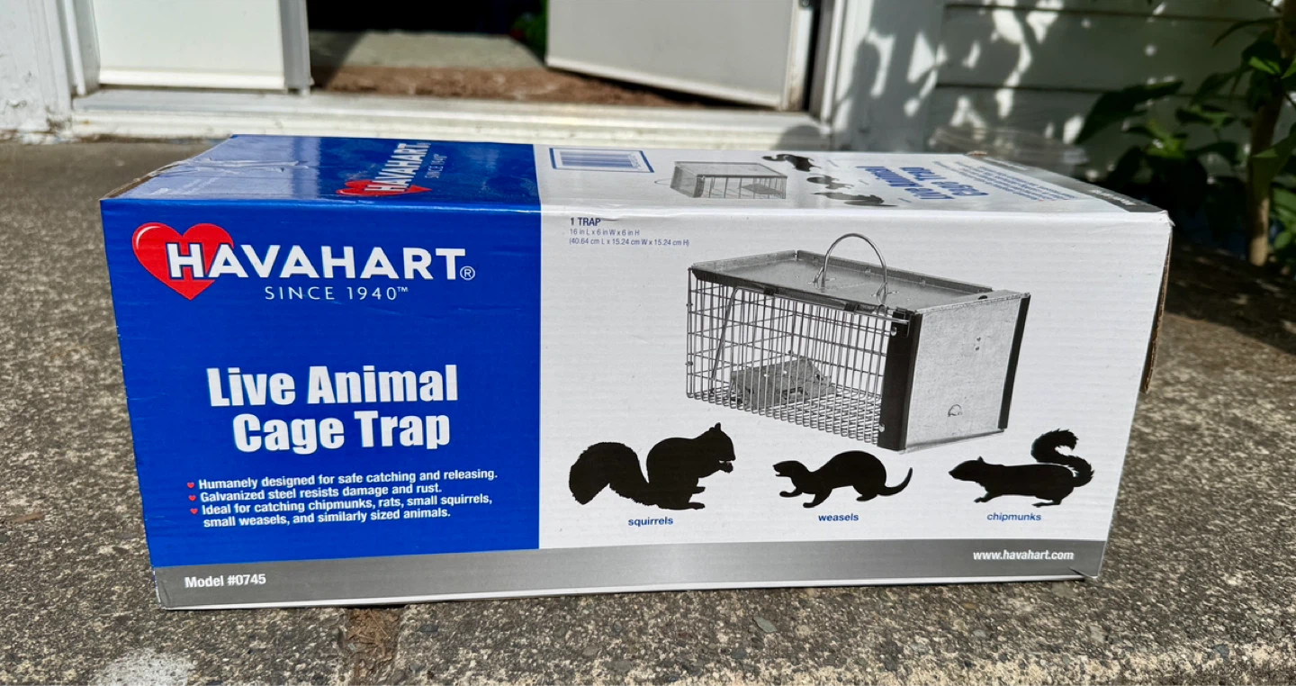 HAVAHART Live Animal Cage Trap