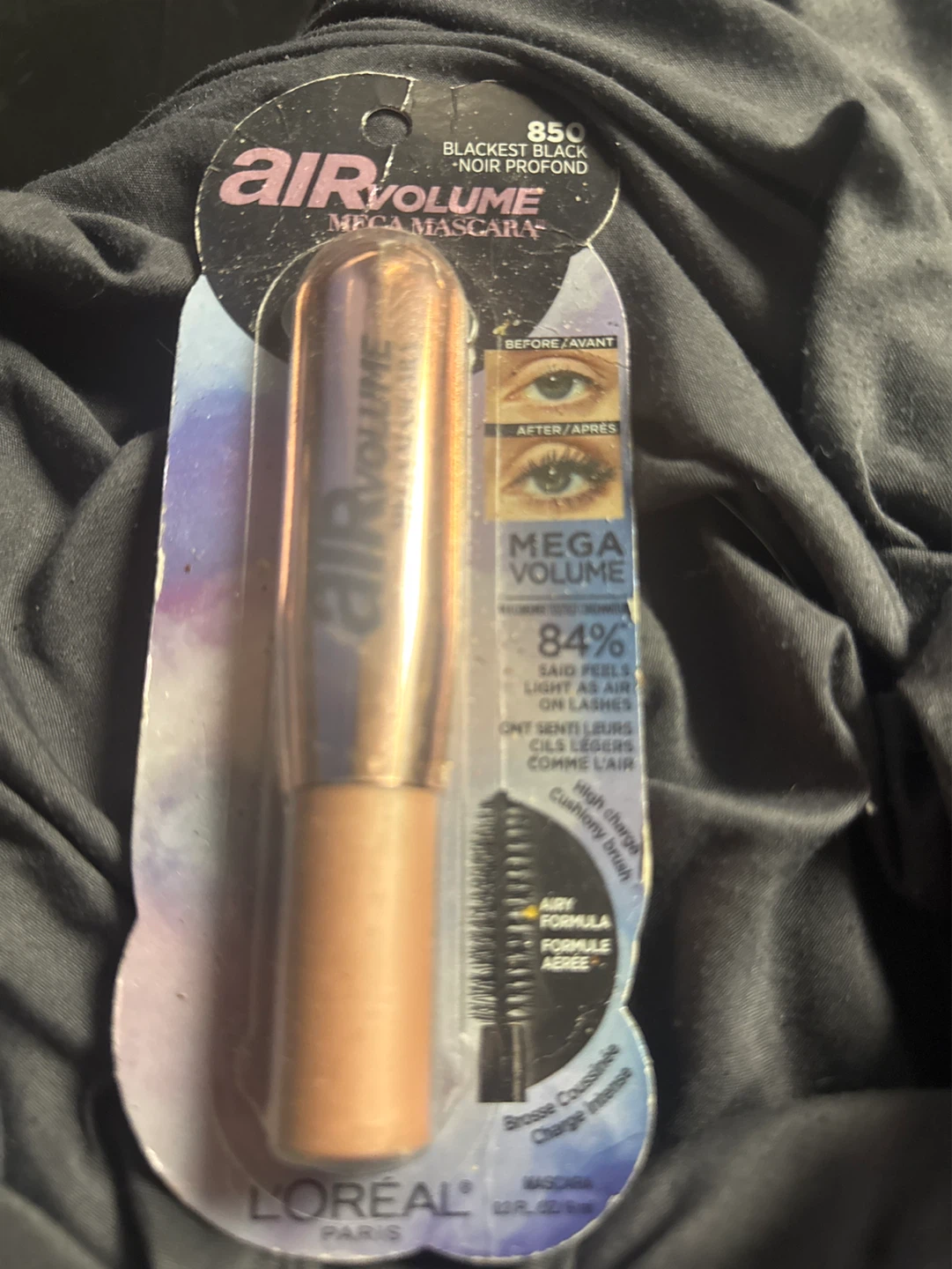 L'Oréal Air Volume Mega Mascara - Blackest Black