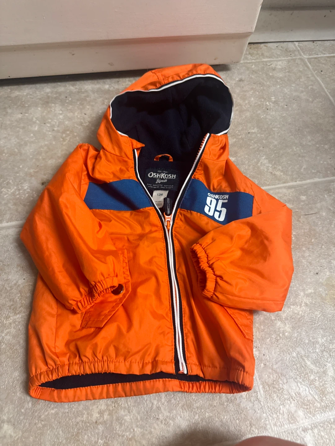 OshKosh B'gosh Orange Track Jacket - 12 Months