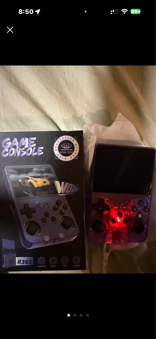 Handheld Game Console with Metal Slug Game - photo 3