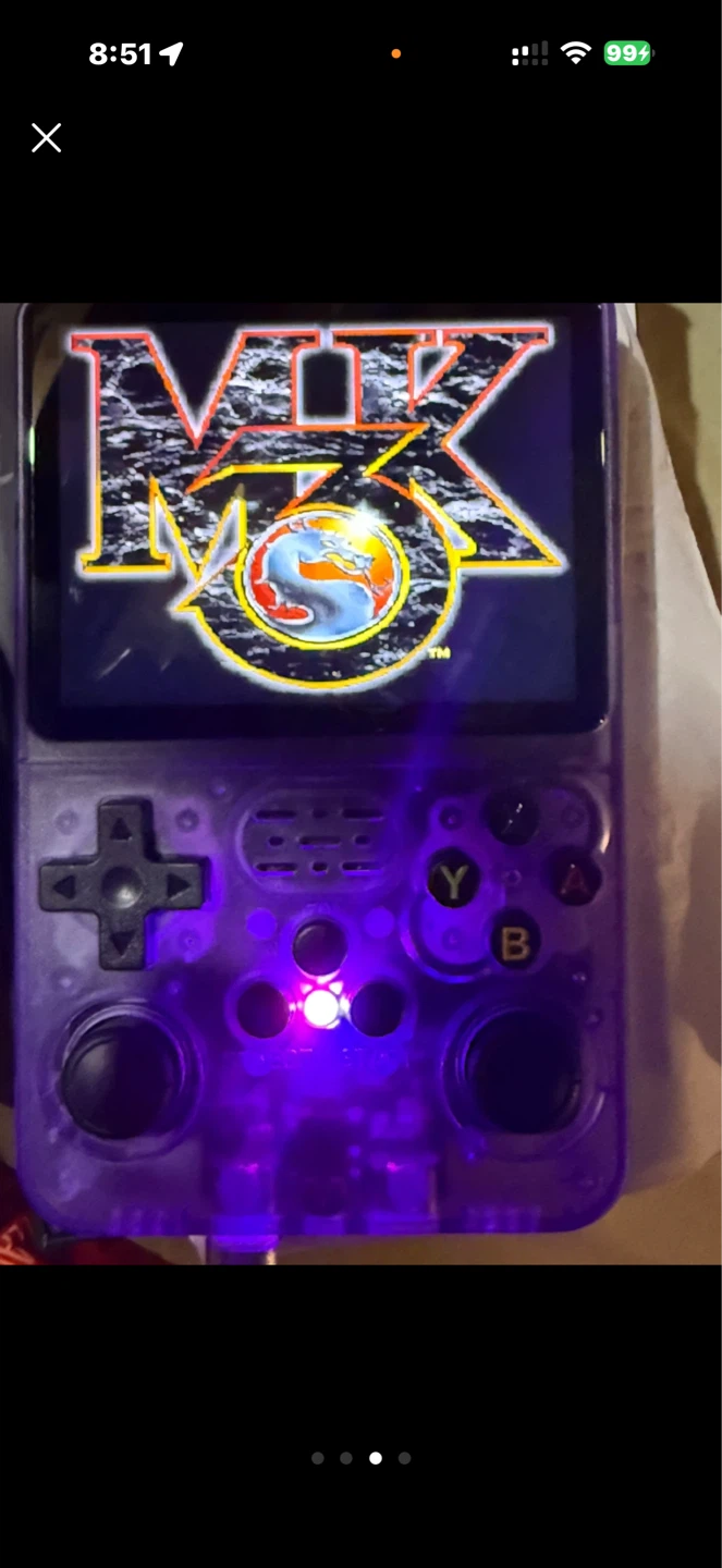Handheld Game Console with Metal Slug Game - photo 4