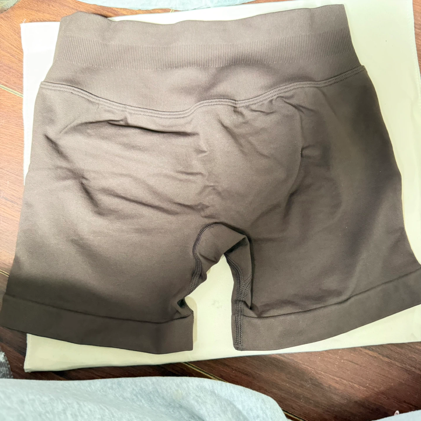 Women's Seamless Workout Shorts with Scrunch Butt - photo 2