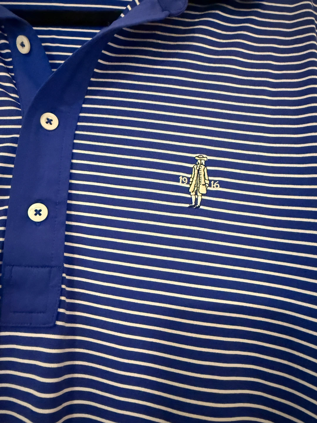 RLX Ralph Lauren Men's Striped Polo Shirt Size L - photo 2