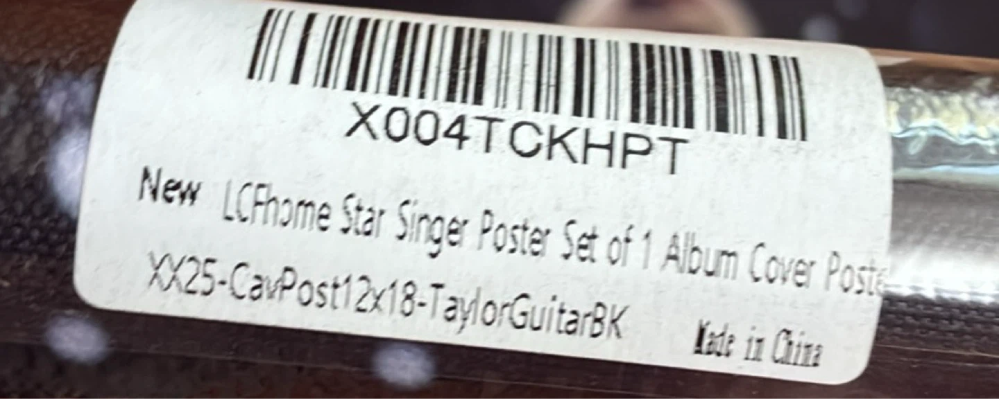 New Sealed Taylor Swift "Eras Tour" Poster Set - photo 3