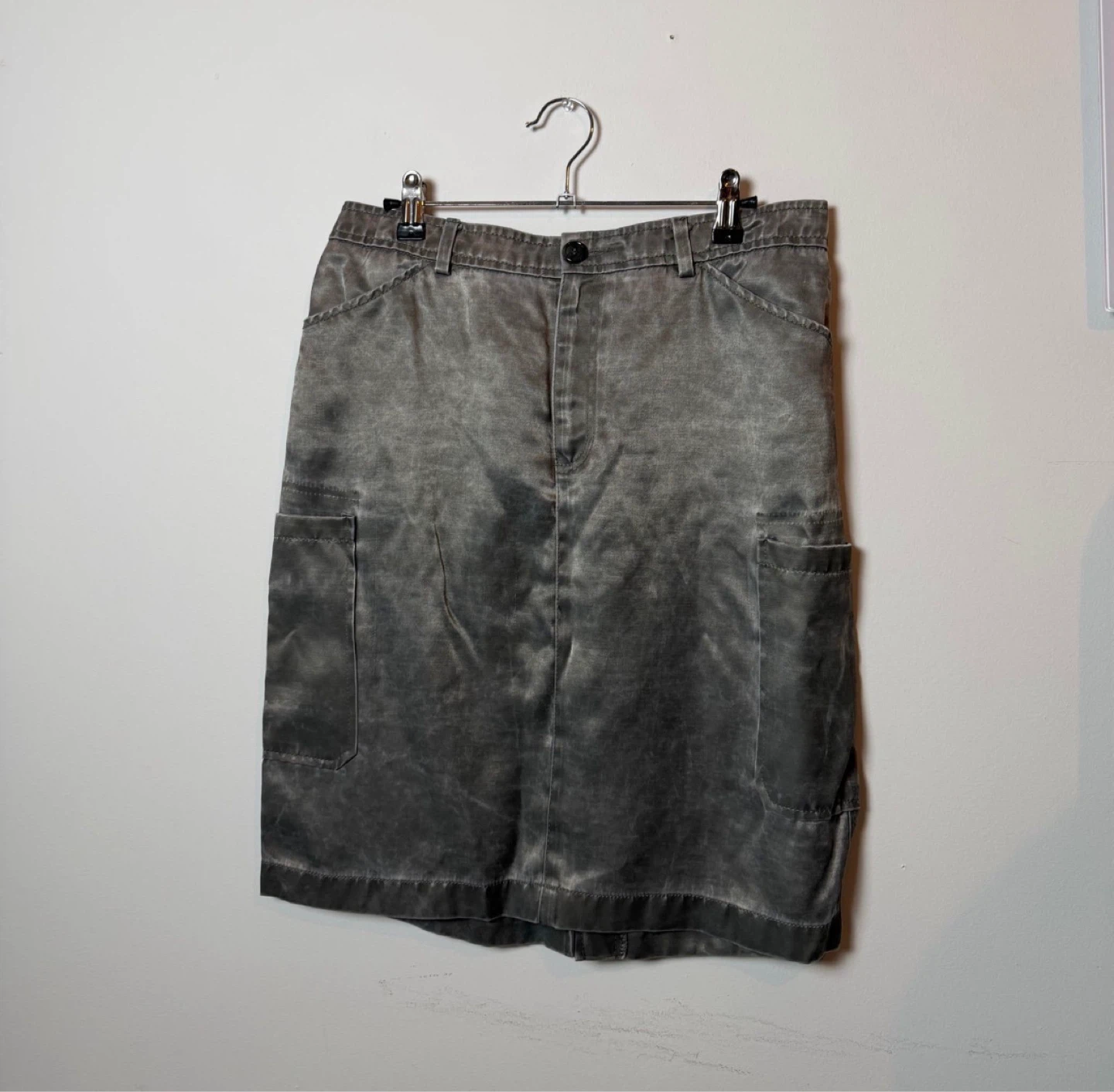 Vintage Holt Renfrew Cargo Mini Skirt