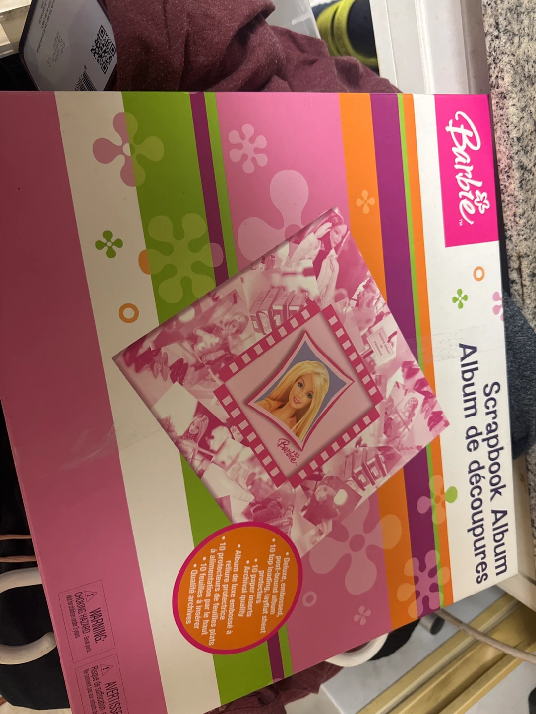 Barbie Deluxe Embossed Scrapbook Album