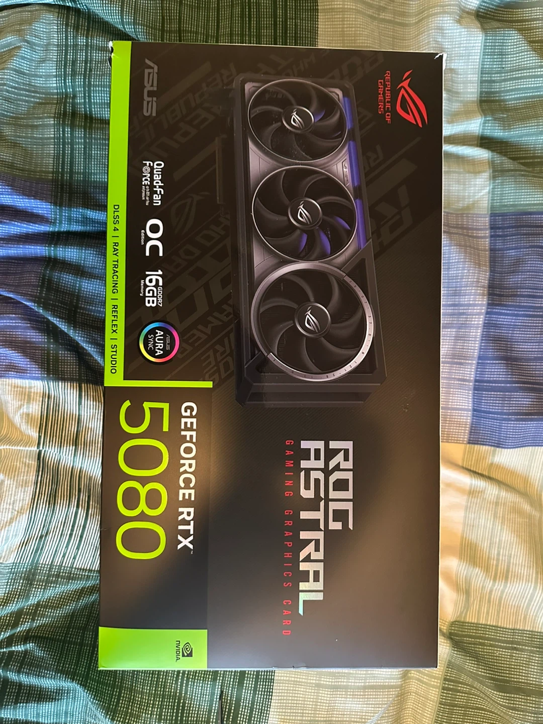 ASUS ROG ASTRAL GeForce RTX 5080 Gaming Graphics Card - 16GB