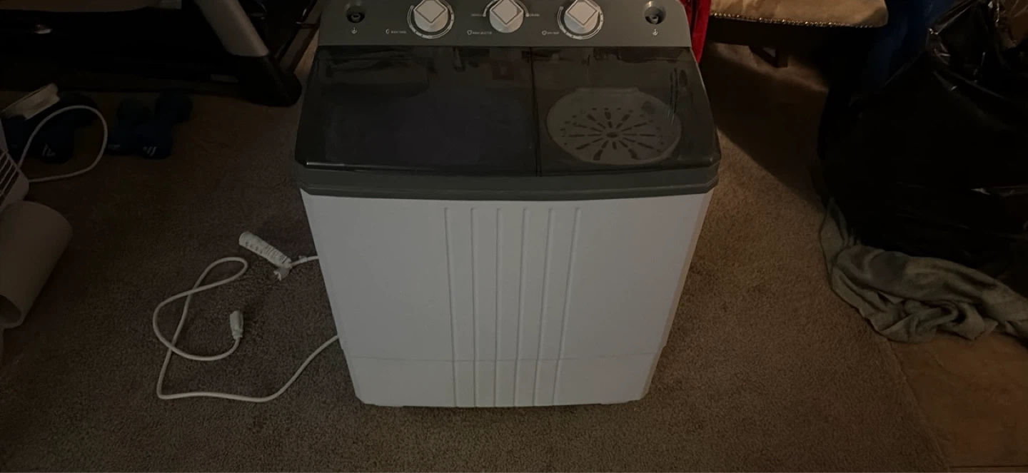 Portable Twin Tub Washing Machine - photo 4