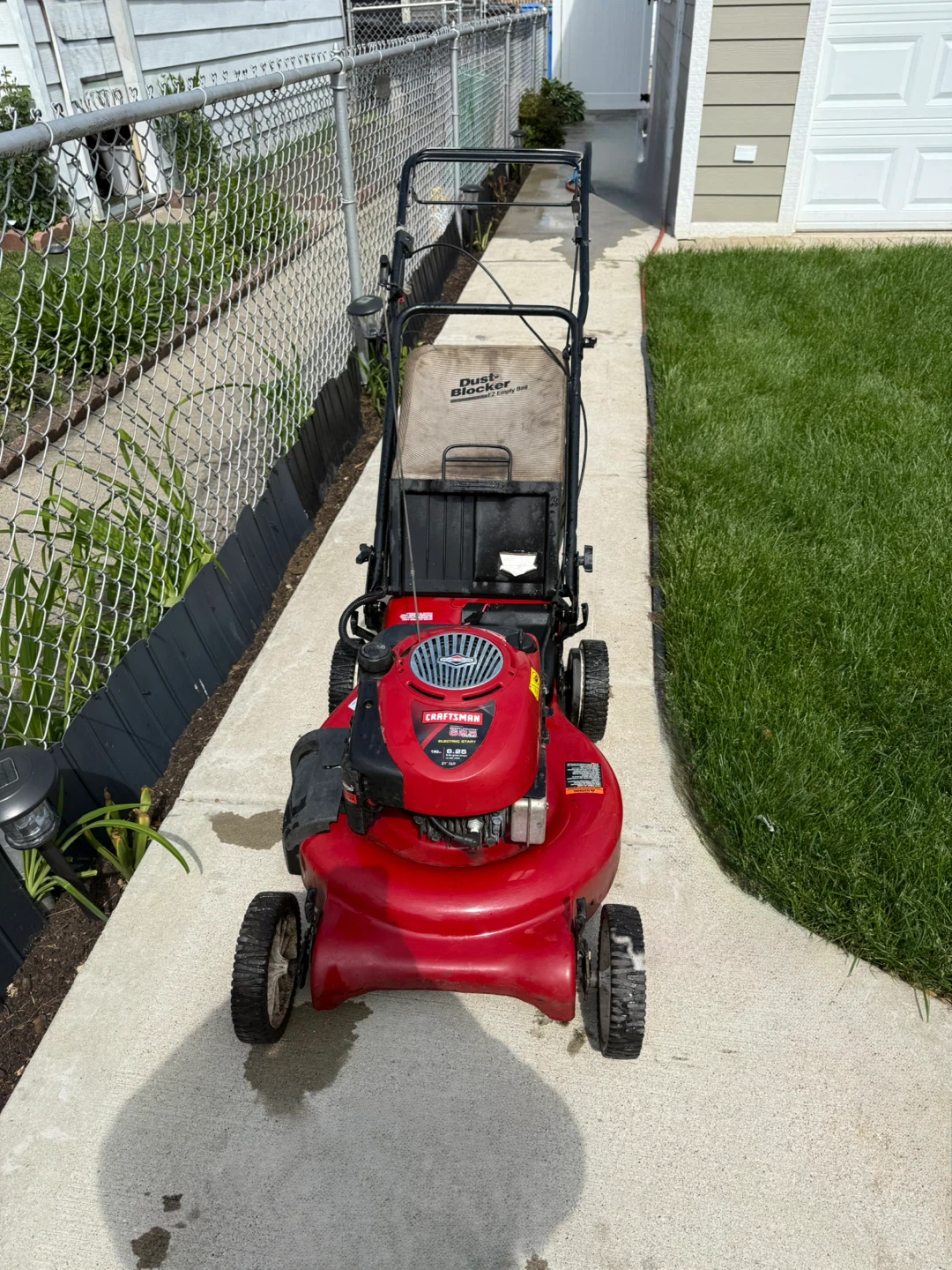Craftsman  self propelled Lawn Mower,$150.00 or best offer. - photo 2