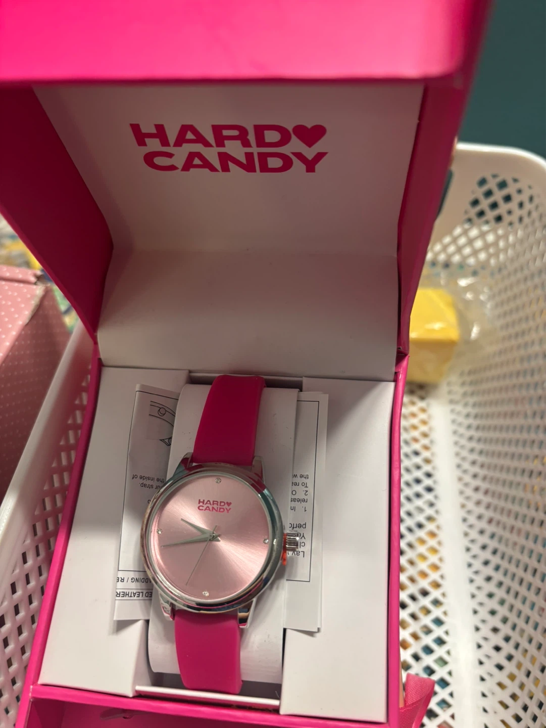Hard Candy Pink Watch