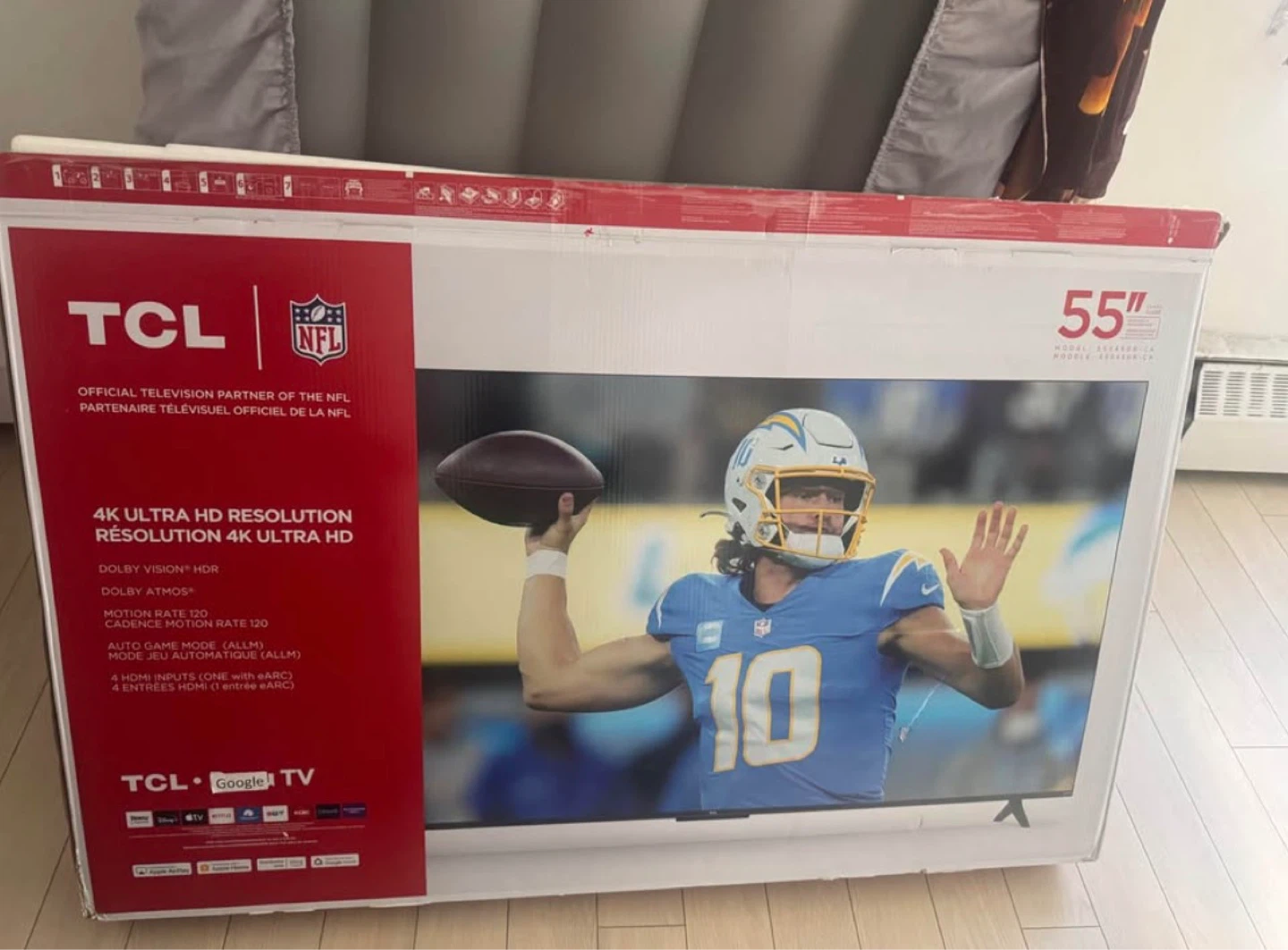 TCL 55” 4K UHD Smart Google TV - photo 3