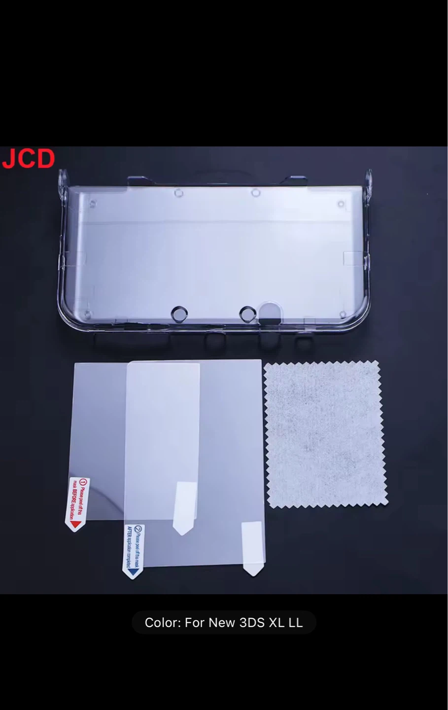 Nintendo 3DSXL Clear Case W Wrap - photo 2
