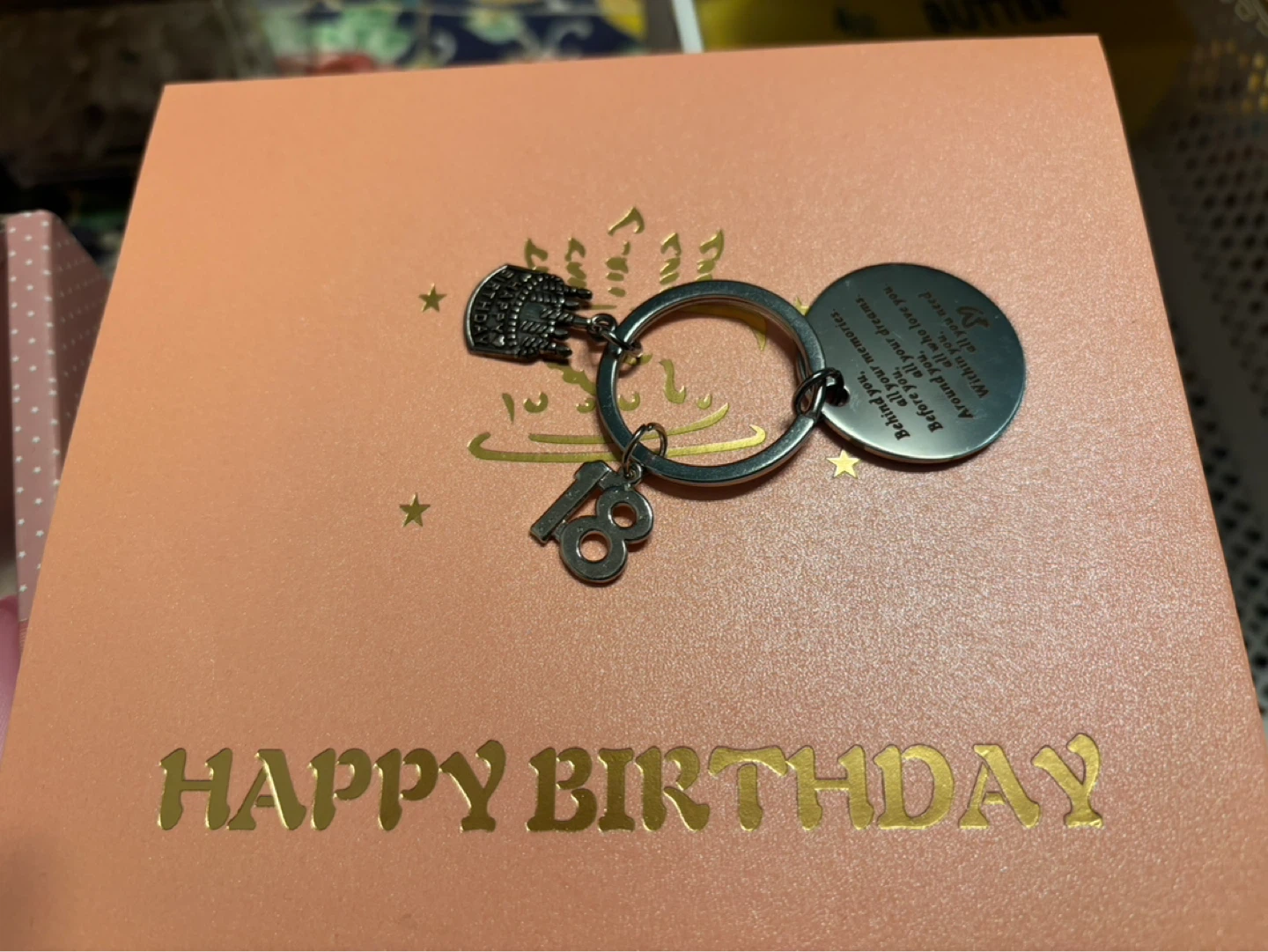 Birthday Gift Box with Bracelet and Keychain - photo 3