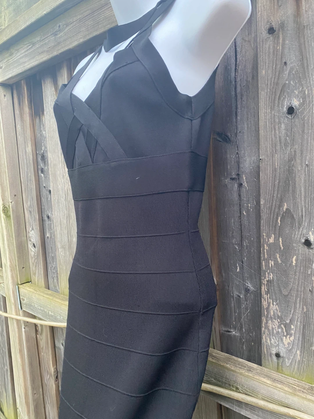 Guess Black Bandage Dress - Size S - photo 4