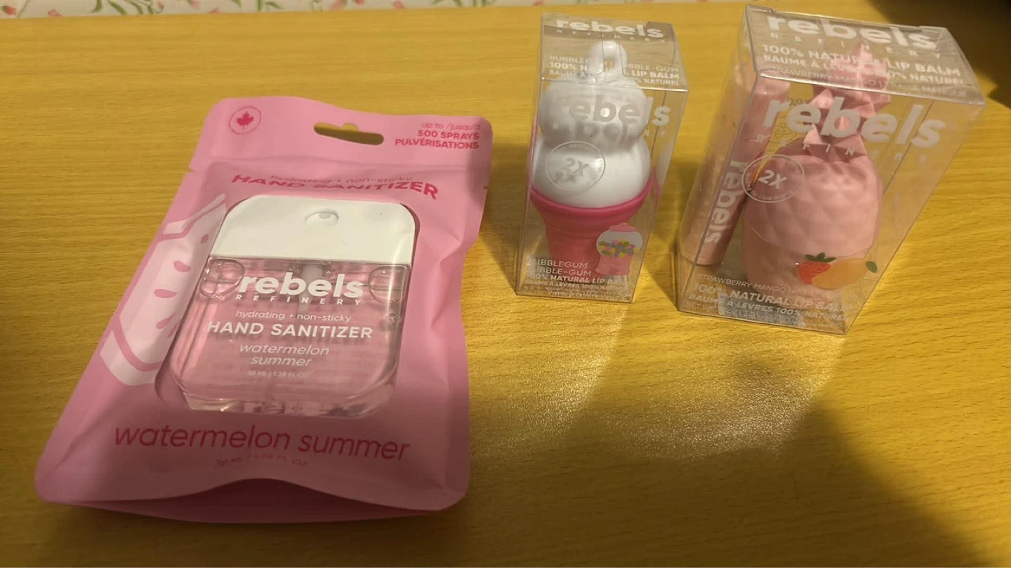 Rebels Refinery Hand Sanitizer & Lip Balm Set - photo 2